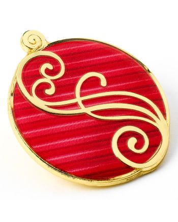 WICKED - Logo Shiz Rose - Pin's - vue de face