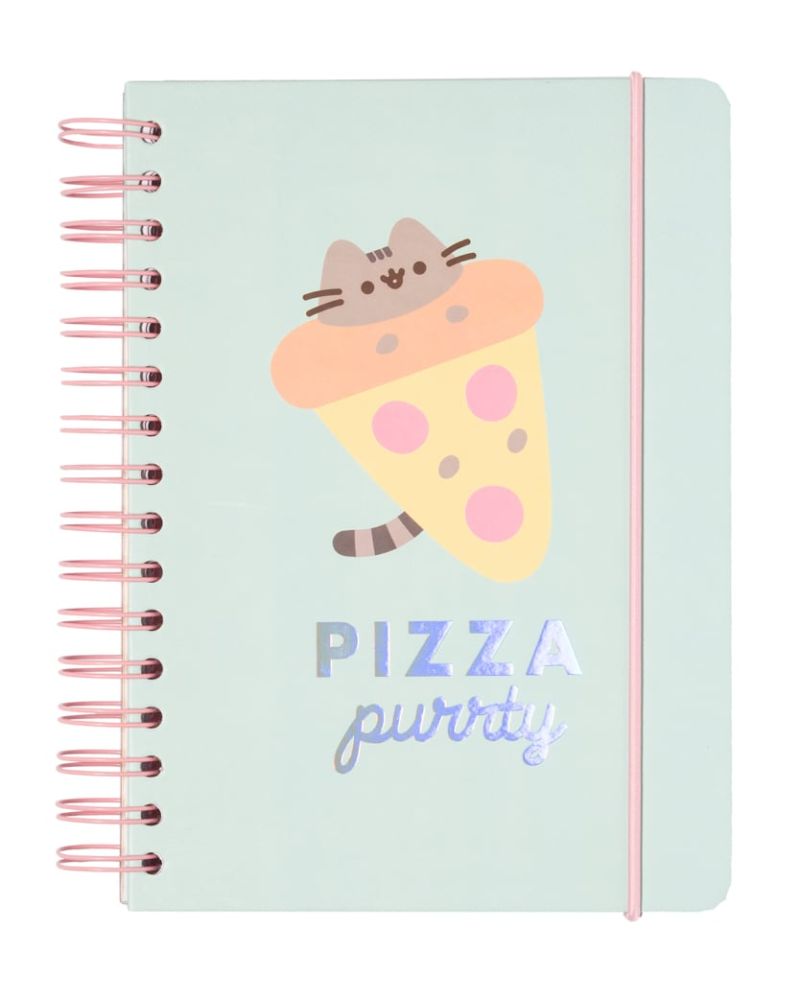 PUSHEEN - Pizza Purrty - Notebook - Format A5 - vue principale