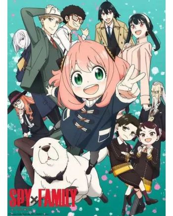 SPY X FAMILY - Poster - Puzzle 500P - vue de face