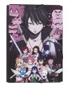 FAIRY TAIL - Classeur à Rabats Premium avec Elastiques A4 - vue principale