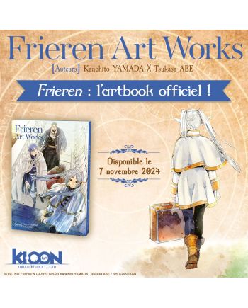 FRIEREN - ART WORKS - L'artbook officiel - vue principale