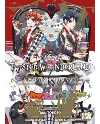 DISNEY TWISTED WONDERLAND - HEARTSLABYUL - Tome 4 - vue principale