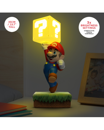 SUPER MARIO - Diorama Lampe 35cm - vue principale