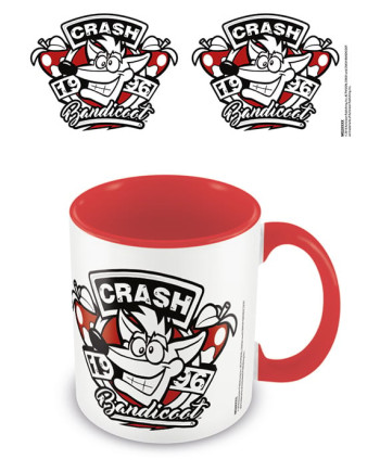 CRASH BANDICOOT - Colored Inner Mug - 1996 Emblem