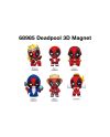 DEADPOOL - Serie 1 - 3D Foam Magnets in blind bags (Display 12 Pcs) - vue de face