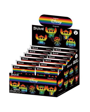 STITCH - Serie 4 - 3D Foam Magnets in blind bags (Display 12 Pcs) - vue principale