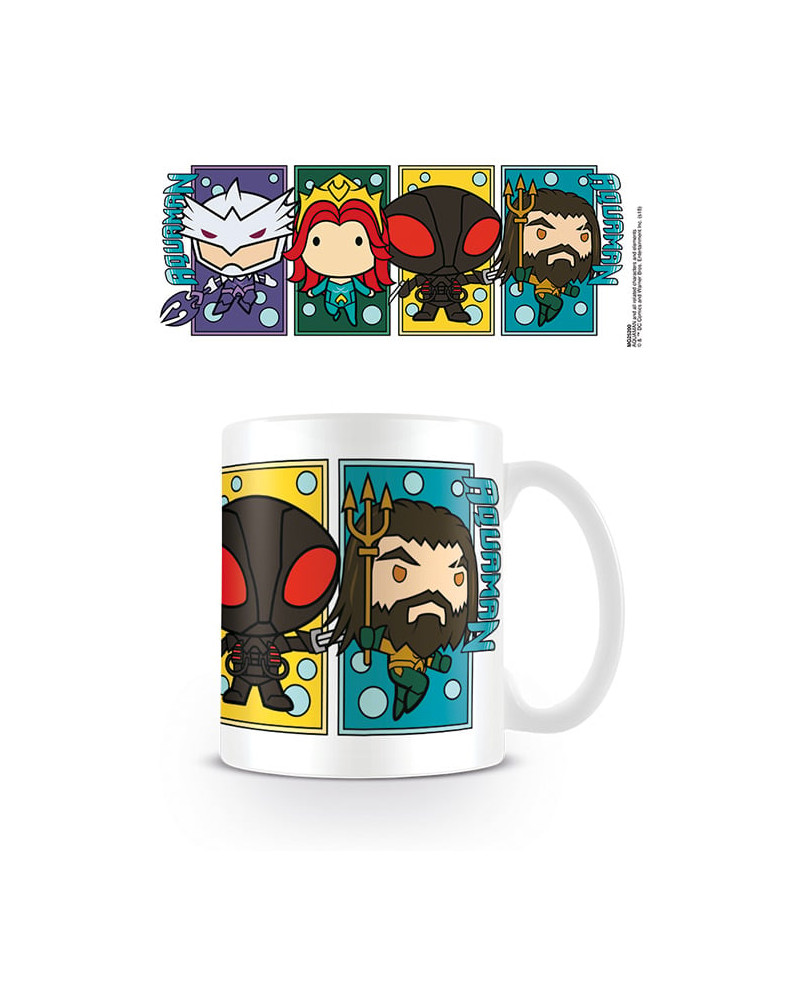 AQUAMAN - Mug - 10oz - Character Colour Blocks