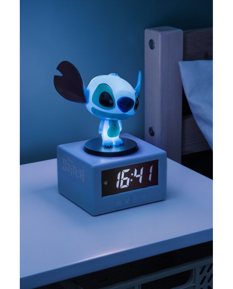 STITCH - Réveil Lumineux Icon 12cm - vue principale