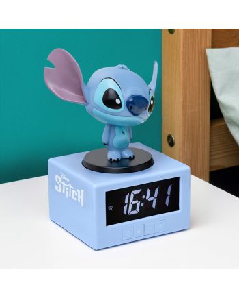 STITCH - Réveil Lumineux Icon 12cm - vue de face