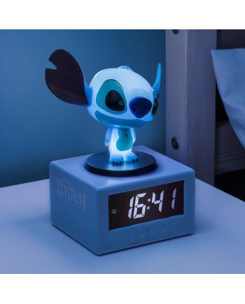 STITCH - Réveil Lumineux Icon 12cm - vue de profil