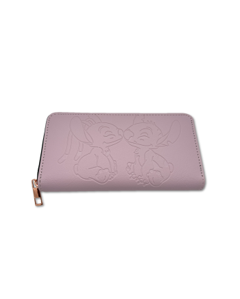 STITCH & ANGEL - Fashion Duo - Rose - Portefeuille - '19x10x2,5cm' - vue principale