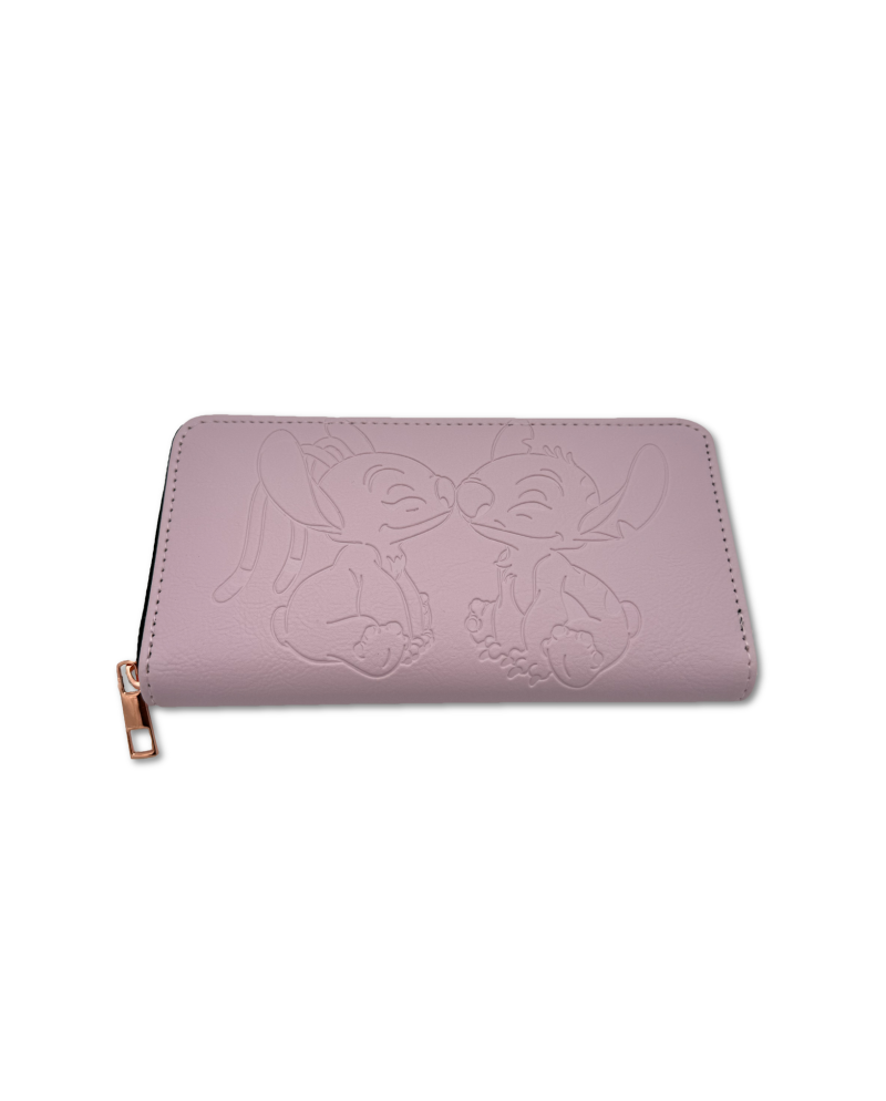 STITCH & ANGEL - Fashion Duo - Rose - Portefeuille - '19x10x2,5cm' - vue principale
