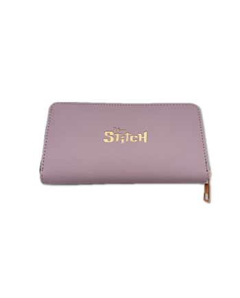 STITCH & ANGEL - Fashion Duo - Rose - Portefeuille - '19x10x2,5cm' - vue de face