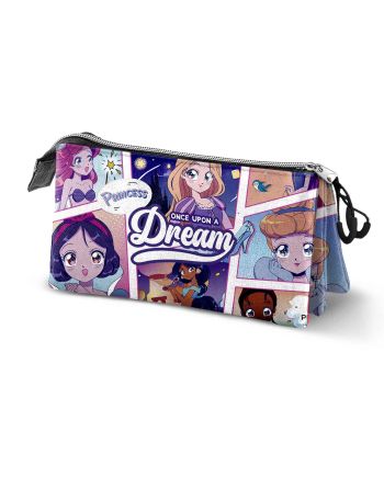 DISNEY - Princesses - Trousse Triple - vue principale