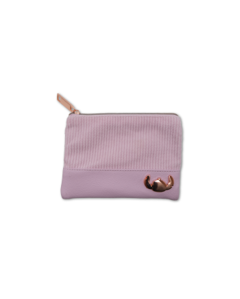 STITCH & ANGEL - Rose Corduroy Fashion Duo - Porte-monnaie '14x10x1cm' - vue principale