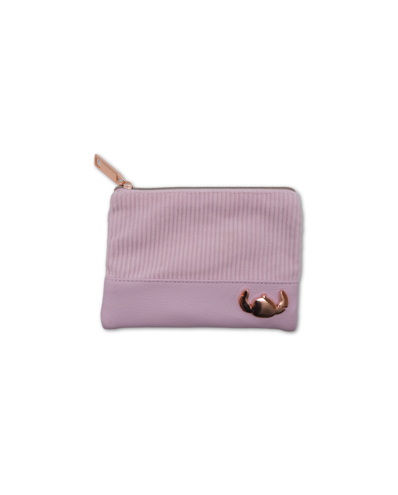 STITCH & ANGEL - Rose Corduroy Fashion Duo - Porte-monnaie '14x10x1cm' - vue principale
