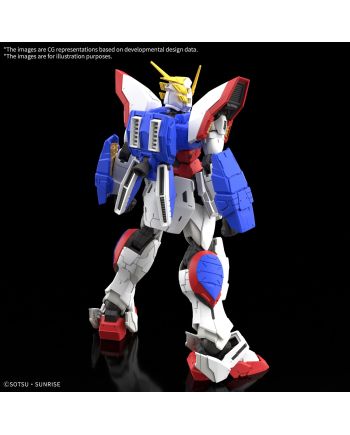 GUNDAM - RG 1/44 Shining Gundam - Model Kit - vue de face