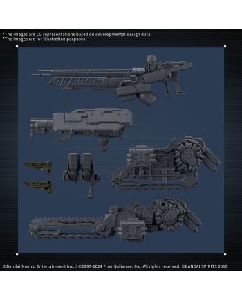 ARMORED CORE VI - CC-3000 Wrecker Milk Tooth - Model Kit - vue du packaging