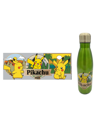 POKEMON - A Wild Pikachu - Bouteille en Acier Inoxydable 780ml - vue principale