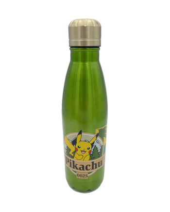 POKEMON - A Wild Pikachu - Bouteille en Acier Inoxydable 780ml - vue de profil