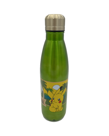 POKEMON - A Wild Pikachu - Bouteille en Acier Inoxydable 780ml - vue de dos