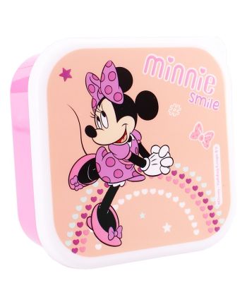 MINNIE - Fresh Bites - Boîtes à Snack - 3 pcs - vue de dos