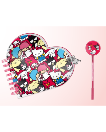 HELLO KITTY & Friends - Gift Box - Journal Secret + Stylo Bille - vue principale
