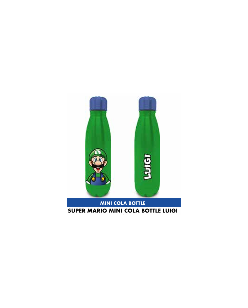 SUPER MARIO - Luigi - Mini Cola Bottle - 540 ml - vue principale