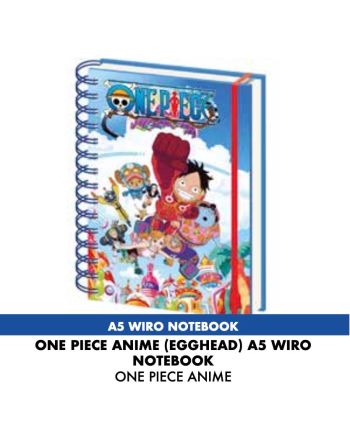 ONE PIECE - Egghead - Carnet de notes A5 - vue principale