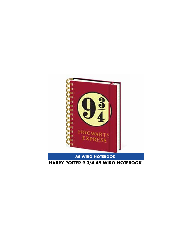 HARRY POTTER - 9 3/4 - Carnet de notes A5 - vue principale