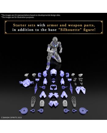30MF - Liber Assassin - Model Kit - vue de profil