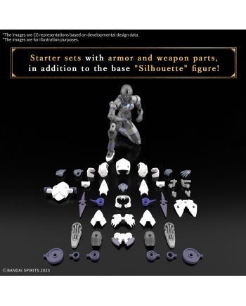 30MF - Rosan Assassin - Model Kit - vue de face