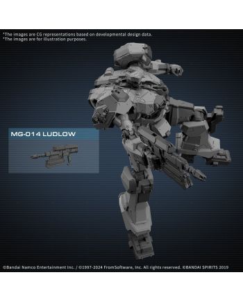 ARMORED CORE VI - Balam Industries BD-011 Melander - Model Kit - vue de profil