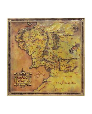 LE SEIGNEUR DES ANNEAUX - Carte en métal Edition Limitée - vue principale