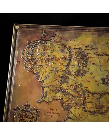 LE SEIGNEUR DES ANNEAUX - Carte en métal Edition Limitée - vue de profil