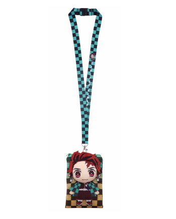 DEMON SLAYER - Tanjiro "Deluxe" - Lanyard avec pochette porte-cartes - vue principale