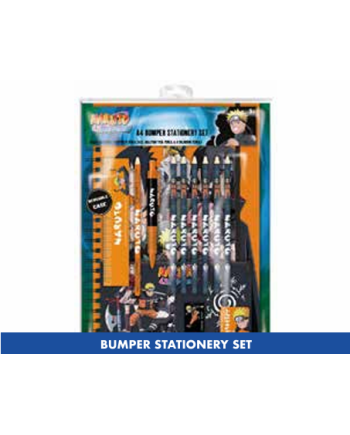 NARUTO - A4 Bumper Stationary Set - vue principale