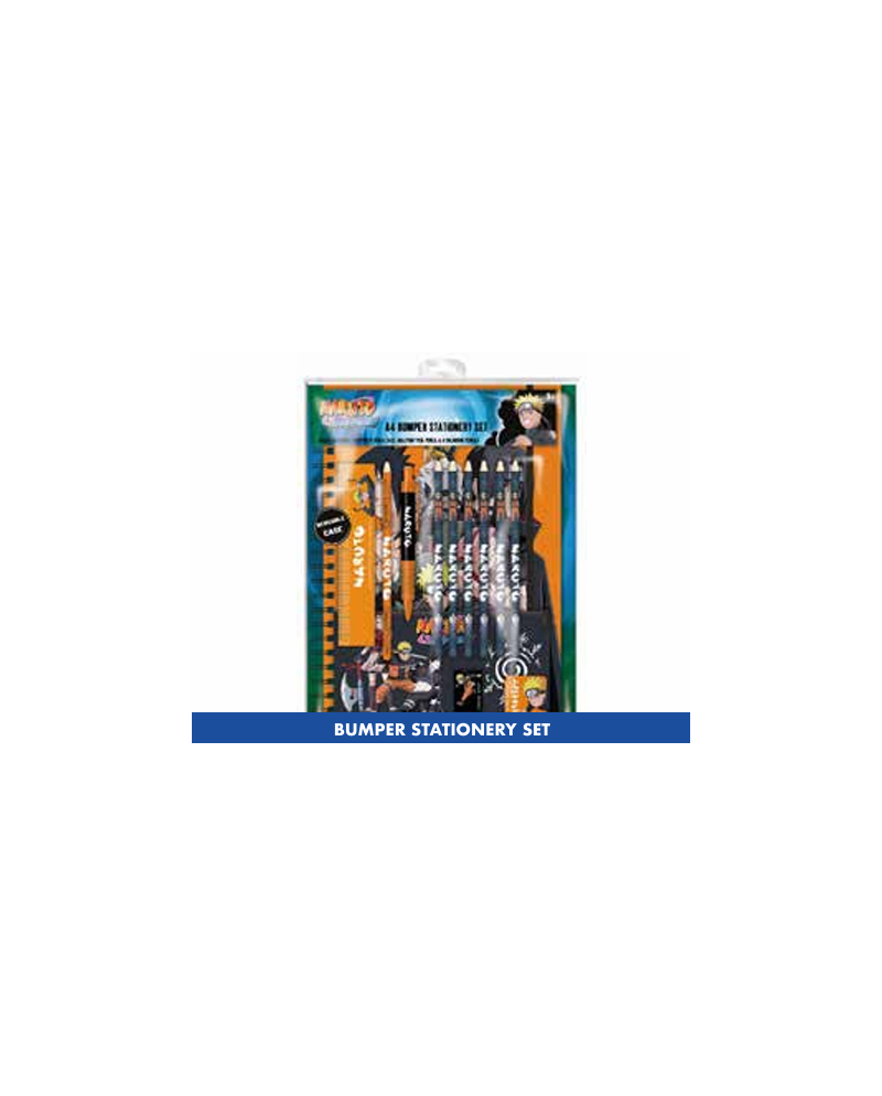 NARUTO - A4 Bumper Stationary Set - vue principale
