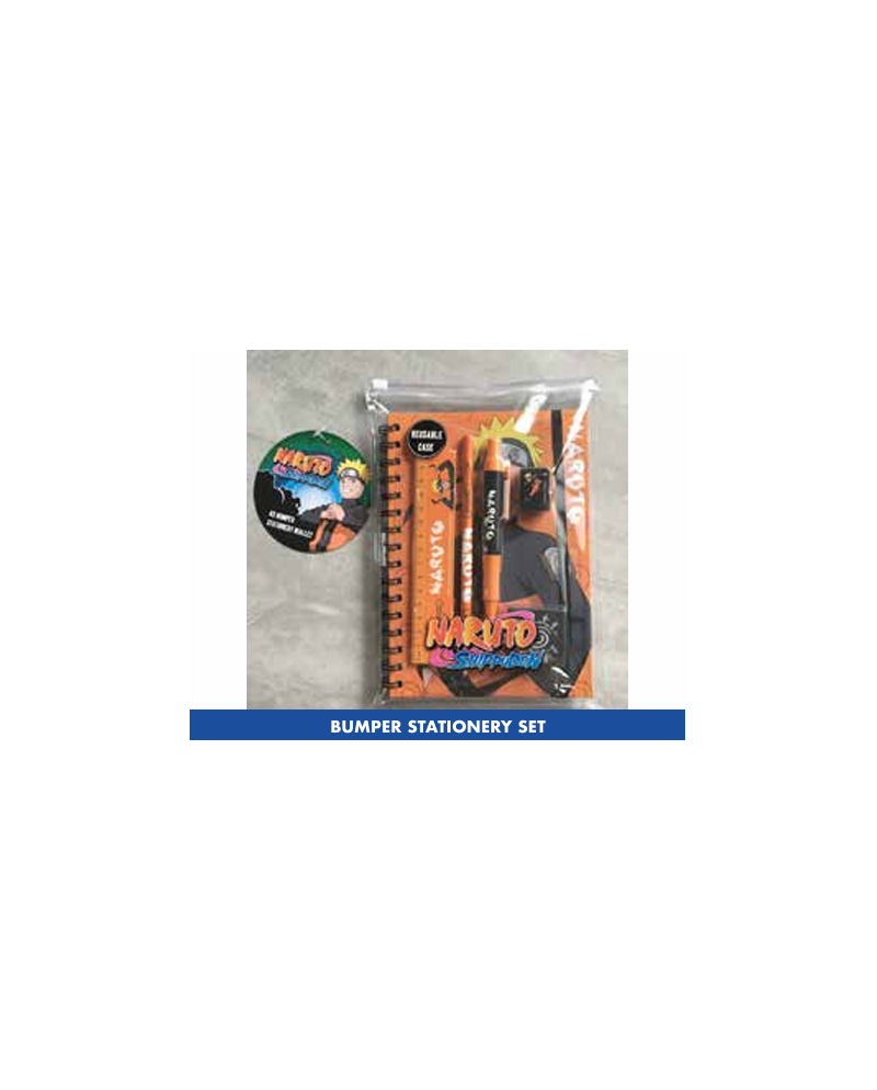NARUTO - A5 Bumper Stationary Set - vue principale