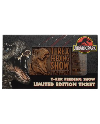 JURASSIC PARK - Feeding Show Ticket - Edition Limitée - vue de detail