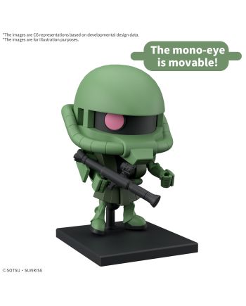 GUNDAM - 1/1 Zakupla-Kun DX Set (With Runner) - Model Kit - vue de detail