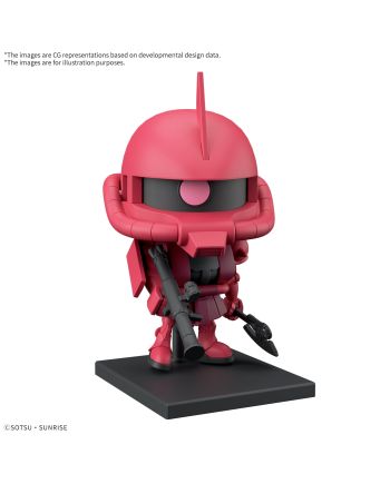 GUNDAM - 1/1 Charzaku-Kun DX Set (With Runner) - Model Kit - vue de dos
