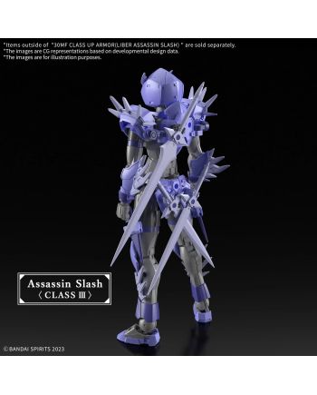 30MF - Class Up Armor (Liber Assassin Slash) - Model Kit - vue de detail