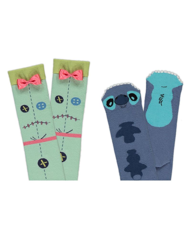 STITCH & SCRUMP - Pack de 2 paires de chaussettes (T35-38) - vue principale