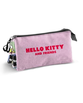 HELLO KITTY & Friends - Trousse Triple - vue de face