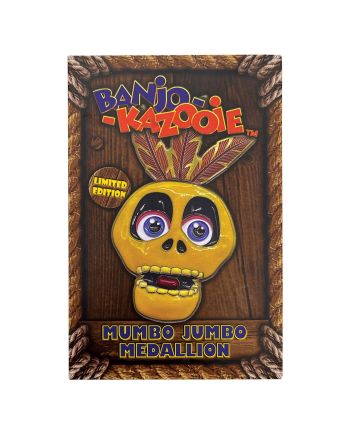 BANJO-KAZOOIE - Mumbo Jumbo - Médaillon Edition Limitée - vue de profil