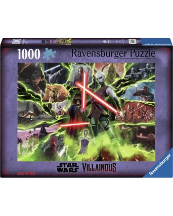 STAR WARS - Puzzle Villainous 1000P - Asajj Ventress - vue principale