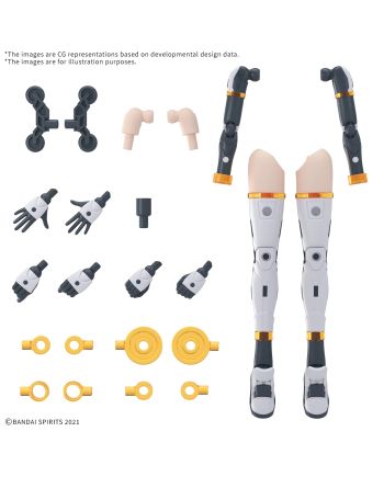 30MS - Option parts set 19 (Dash Unit) (Color A) - Model Kit - vue de face