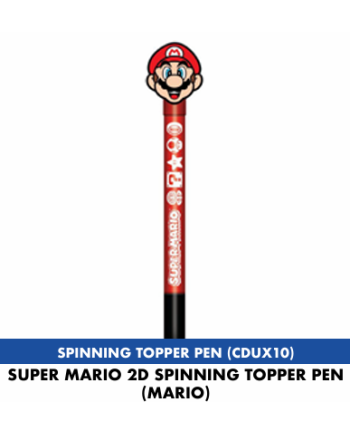SUPER MARIO - Mario - 2D Spinning Topper Pen - vue principale
