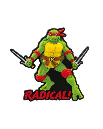 LES TORTUES NINJAS - Raphael - Soft Touch Magnet - vue principale